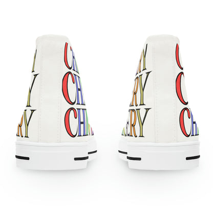 Chicanery™ Rainbow Women's High Top Sneakers