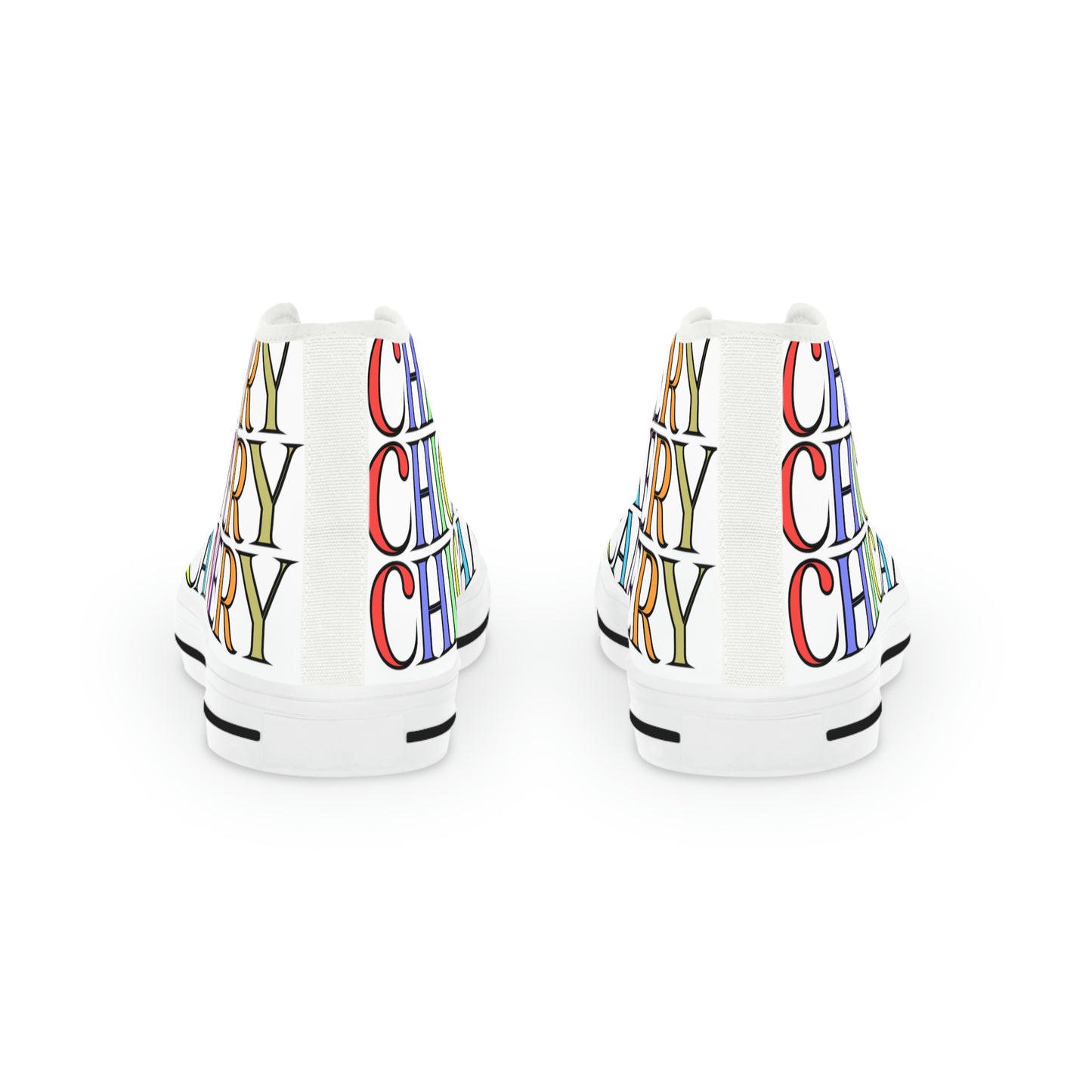 Chicanery™ Rainbow Men's High Top Sneakers